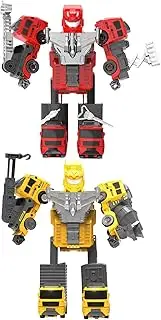 Transform Car Robot, Robot Car Toy, Deformation Action Figure, Exciting Action and Adventure Play, Kid-Friendly Take Apart Build 24x16cm/9.45x6.3 Inches for Boys Girls Toddler Age 3