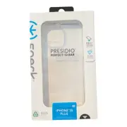 D4. Speck Presidio Perfect-Clear Case for iPhone 15 Plus / 14 Plus