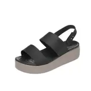Nevenka Womens Platform Sandals Lightweight Open Toe Summer Shoes-Black