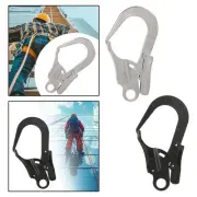 Locking Snap Hook Auto Locking Carabiner Sturdy Alloy Steel Spring Snap Hook for