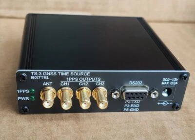 BG7TBL TS-3 Time Source Clock Source 3-Ch GNSS GPS Beidou Second Pulse Timing