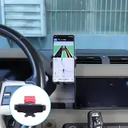 Car Dashboard Phone Red Bracket Holder For Land Rover Defender 90 110 130 20-23 (for: Land Rover)