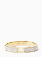 Hole Punch Spade Hinge Bangle
