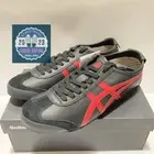 Onitsuka Tiger MEXICO 66 1183C102 004 BLACK/CLASSIC RED Unisex Leather Shoes