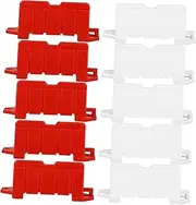 Drift Rc Car Roadblock Miniature Landscape Road Block Model Miniature Road Block Toy Tiny Traffic Fences Mini Road Sign Toy Miniature Traffic Fences Abs