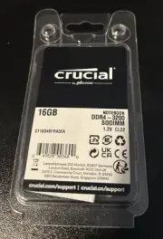 DDR4 Crucial Laptop Memory RAM 16GB SODIMM RAM 3200MHz 2400MHz 1.2V