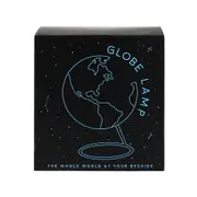 Gift Republic 16.5cm Globe Lamp Bedside Desk World Night Light Home Room Decor