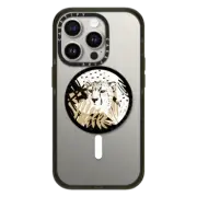 Snappy Grip Stand Snappy™ Grip Stand MagSafe Compatible Leopard and leaves - earthy tones
