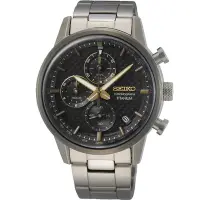 在飛比找Yahoo奇摩購物中心優惠-SEIKO 極速碳纖維紋計時腕錶(8T67-00N0D)SS