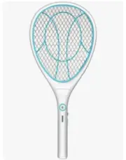 Night Cat Electric Mosquito Bug Zapper Fly Swatter Bat Racket Pests Insects Con