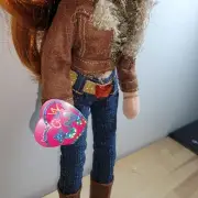 Ty Girlz Dazzlin Destiny New Unused Code Play Online 12" Doll Red Head Jeans