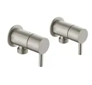 HC Luxury Brushed Nickel Round Washing Machine Set