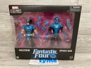 Fantastic Four Marvel Legends Series Wolverine and Spider-Man 6" Figures IN HAND