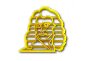 Isaac Newton Cookie Cutter