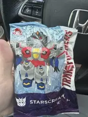 Transformers Starscream Kid's Meal Toy from Wendy's, New in package, 35th Annv.