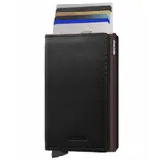 Secrid Slimwallet Compact RFID Wallet - Original Black / Brown