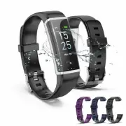 Fitness Tracker HR, LANIAKEA Activity Watch With Heart Rate Monitor, Color Smart