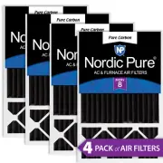 16x25x5 (4 3/8) Honeywell/Lennox Replacement Odor Reduction Merv 8 Filters 4 PK