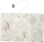 Generic Floral Fabric Book Sleeve Cover Notebook Protector with Distinctive Flower Pattern Lightweight Easy to Maintain Versatile Book Cover for Journals Notebooks