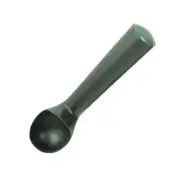 Thunder Group SLTHDP116 2-1/2 oz Capacity Green Handle Aluminum Dipper