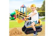 Keezi Ride On Car Toys Kids Excavator Digger Sandpit Bulldozer Car Pretend Play