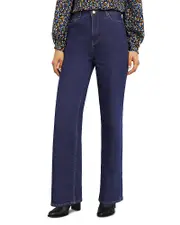 Hobbs London Hadden Wide Jeans in Indigo