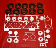 AMT Kenworth Alaskan Hauler Wheels and Tires 1/25