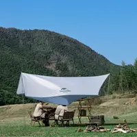 在飛比找蝦皮購物優惠-天幕 帳篷 挪客天幕帳篷戶外露營遮陽棚超輕野營野餐防雨防曬涼