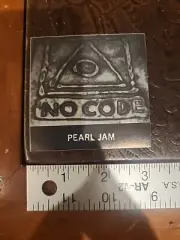 Pearl Jam No Code CD Album Release promo STICKER NOS