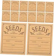 Operitacx Self Sealing Paper Envelopes 60pcs Mini Paper Envelopes for Office Garden Tiny Pockets Reusable Storage Bags