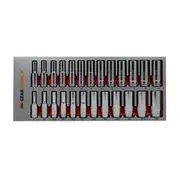 GearWrench 25 Piece 3/8" 6Pt MET & SAE Deep Socket Set in EVA Foam Tray - 83996