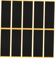 WOONEKY Anti-Skid Foam Grip Tapes for Fingerboards 10 Pcs Non- for Skateboard Accessories Enhance Control Stability