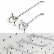 Lots 10PCS Peg Board Hooks Garage Workshop Pegboard Hanging Tool Storage Display