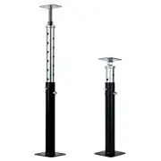 2 Pack Basement Floor Jack 20" - 33" Adjustable Jack Adjustable Support Beam ...