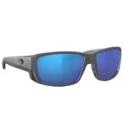 Costa Tuna Alley Pro Matte Gray Frame w/Blue Mirror 580G Lenses 06S9105-91050760