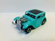 AFX-tras 1932 Hot Pepper Sedan TURQ & AW chassis for Aurora AFX Limited run NEW