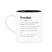 Defined - Mug: Monday - Stoneware - Drinkware