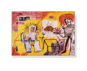 Rice and Chicken By Michel Basquiat White Frame Poster