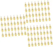 [Kisangel] 3sets Track Spikes Running Shoes Sole Nails Anti-Skid Nails for Sprinting Shoes Supplies 32pcs*3