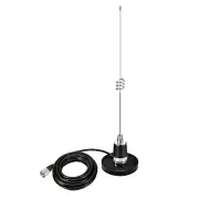 Dual Band VHF UHF Mobile Radio NMO Antenna for Two Way Radio Marine VHF Radio