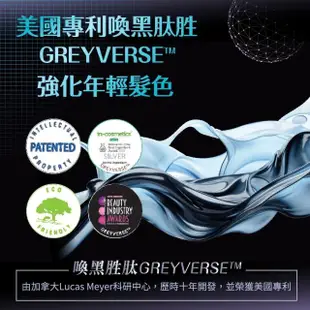 【美吾髮】BLACKVERSE賦活喚黑 賦黑調理染髮凝露400ml(深棕/咖啡棕/染髮同時喚黑滋養蓬鬆定色)