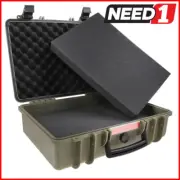 Tsunami Waterproof Hard Storage Case with Foam Insert | Military Green