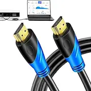 Cable 4K | Computer Adapter,60Hz High Speed 4K HD Cord Connector for Computer Game Console Monitors Projectors Laptops Entertainment