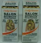2 Pkgs Sally Hansen Salon Effects Real Nail Polish Strips 32ct BRATTLESNAKE #450