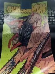 CHAINSAW MAN - 12"x18" D/S Original Promo TV Poster SDCC 2022 MINT Viz Media