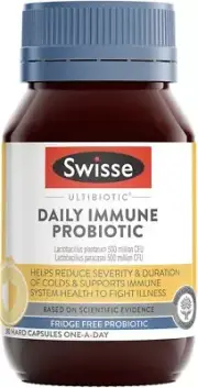 Daily Immune Probiotic 30 Caps Swisse Ultibiotic