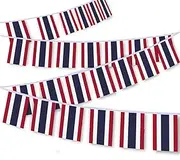 30 PCS Thailand Flag String,33 FT Thai National Bunting, Decor Banner for Outdoor Indoor Patio Yard Decoration