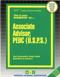 在飛比找博客來優惠-Associate Advisor, Pedc (U.S.P