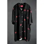 SUPREME 19A/W EYES RAYON SHIRT  眼睛印花嫘縈短袖襯衫