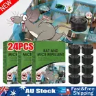 24X Rat Mouse Repellent Pill Repellent Peppermint Oil Mice Rodent Pest Control~